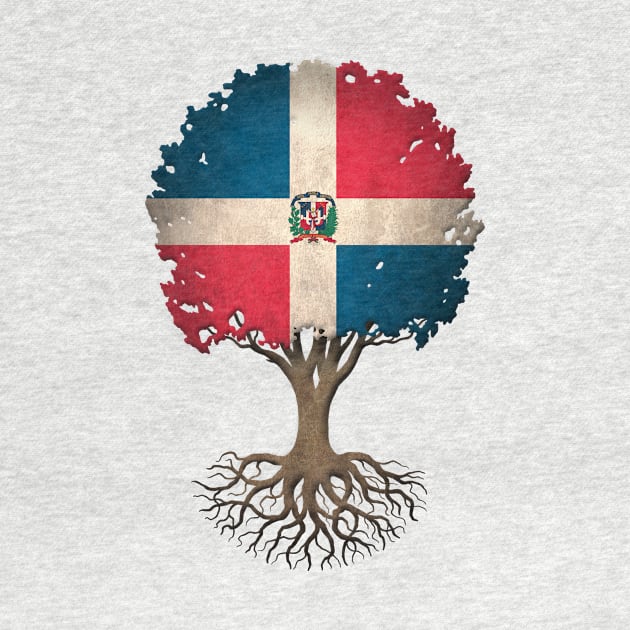 Tree of Life with Dominican Flag by jeffbartels
